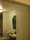 spackling taping and priming replacement vinyl windows smoothing compound with wet sponge mesh reinforcing tape joint compound joint tape