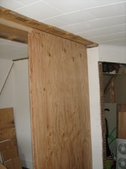 Frank Lloyd Wright,  Sandwich wall, Usonian House, Jacobs House, Charles and Dorothy Manson House, vermin proof wood wall, insect resistant wood wall, fire proof wood wall, fireproof wood wall, fireproof wood, wood wall, sound proof wood wall, laminated wall, plywood laminated wall, bathroom renovation, new bathroom, thin wood wall, cheap walls, Catskills house, Architect, structural wall, LEED, LEED lumber, Green building materials