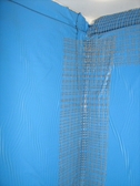 Self adhesive water proof membrane shower stall prep for tile