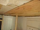 Plywood ceiling, LEED, LEED lumber, Green building materials, salvage, re-use plaster ceiling, plaster ceiling restoration, plaster ceiling repair, plaster ceiling salvage, sound proof ceiling