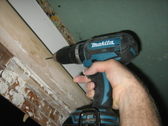 Demoliton, plaster and lath, historic, historic wall paper, home renovation, do it yourself, bathroom, bathroom remodel, plumbing, green construction, recycle