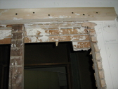Demoliton, plaster and lath, historic, historic wall paper, home renovation, do it yourself, bathroom, bathroom remodel, plumbing, green construction, recycle