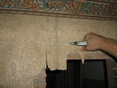 Demoliton, plaster and lath, historic, historic wall paper, home renovation, do it yourself, bathroom, bathroom remodel, plumbing, green construction, recycle