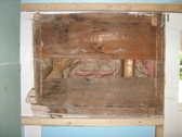 Plaster wall demolition, carbide blade wall cutting, cutting windows into wall, old growth hemlock sheathing