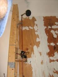 plumbing diy do it yourself shower tub soldering tile bathroom rehabilitation reconstruction design