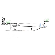 GSHP ground source heat pump green design indirect loop building a pond