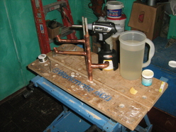 plumbing diy do it yourself shower tub soldering tile bathroom rehabilitation reconstruction design
